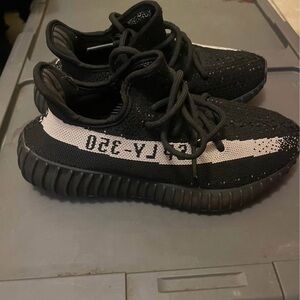 Adidas Yeezy Black Athletic Shoes